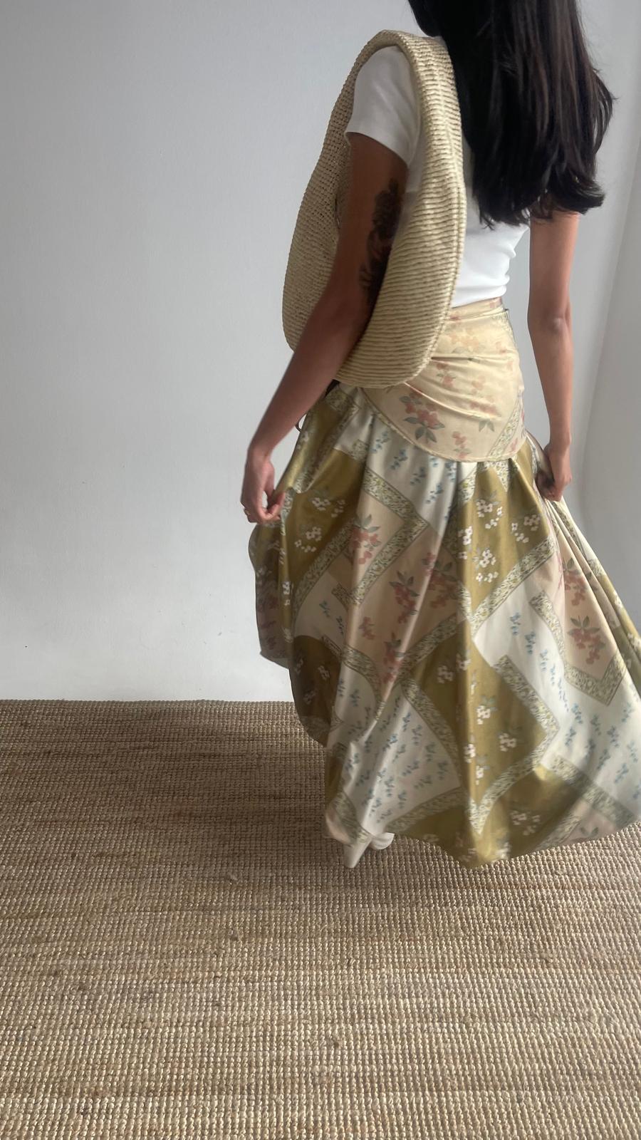 The golden rose skirt