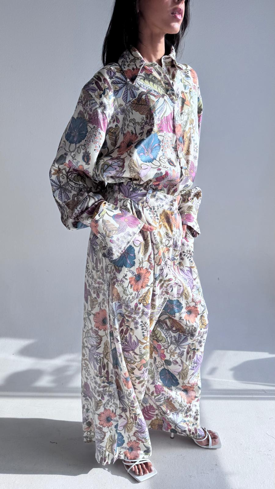 Off white floral